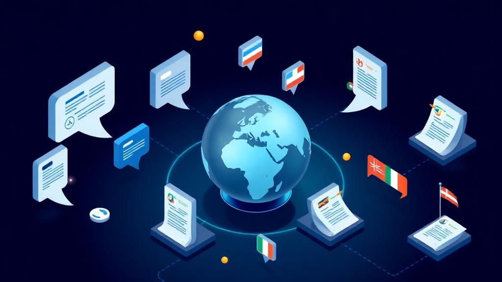 Multi-language translation engine for logistics documents